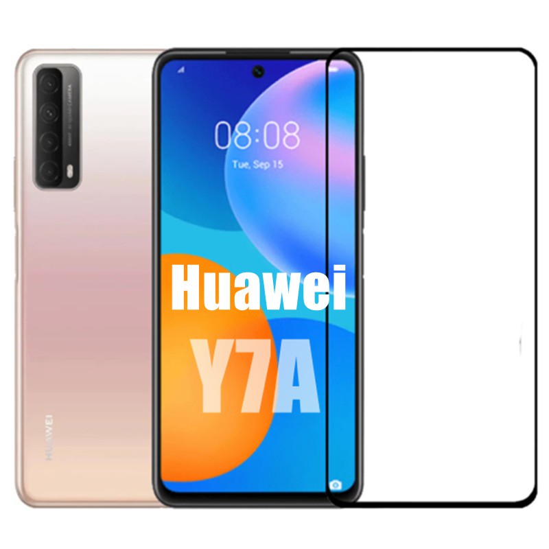 Kính cường lực 9D cho Huawei Y7A 2020 y 7a Bảo vệ màn hình trên Huawei y7a Y7 a 2020 Huawei Full Cov