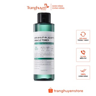 Nước Hoa Hồng SOME BY MI AHA –BHA-PHA 30 DAYS MIRACLE TONER