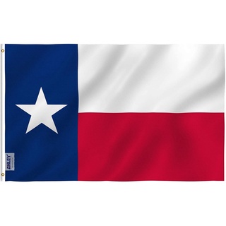 Biểu ngữ cờ bang Texas Anley 3x5 Ft Polyester