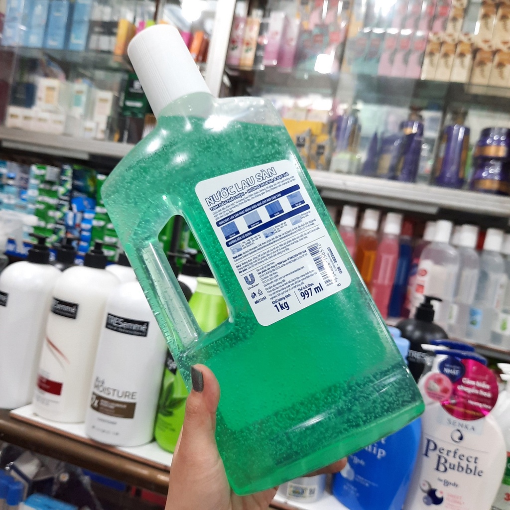 Nước lau sàn Sunlight tinh dầu Thảo Mộc - Hương Hoa Hạ và Bạc Hà 1kg