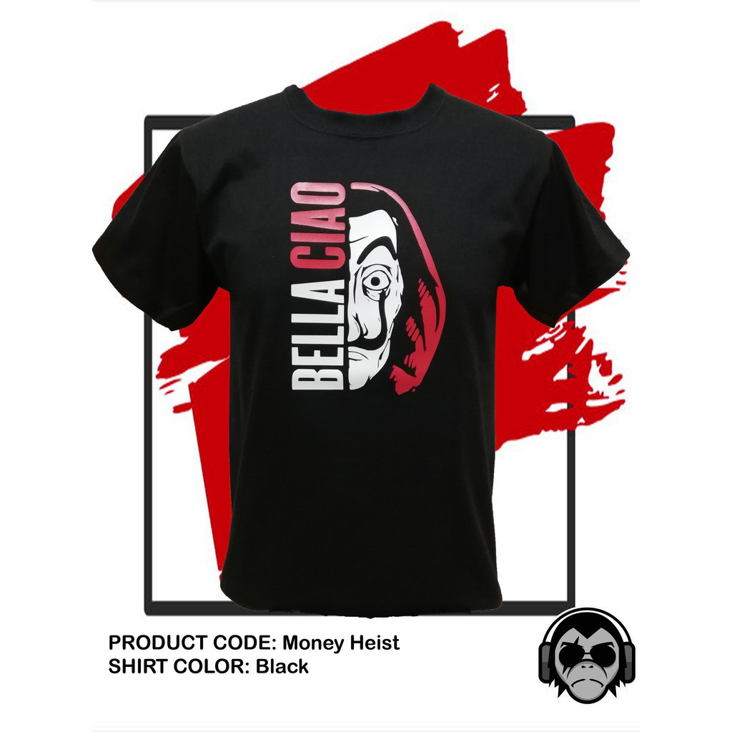 HOT- Áo thun MONEY HEIST movie series siêu ngầu
