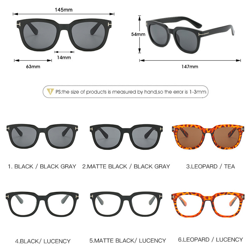 Mới Kính Mát Gọng Vuông James Bond Tf Thời Trang Cho Nam Và Nữ | BigBuy360 - bigbuy360.vn