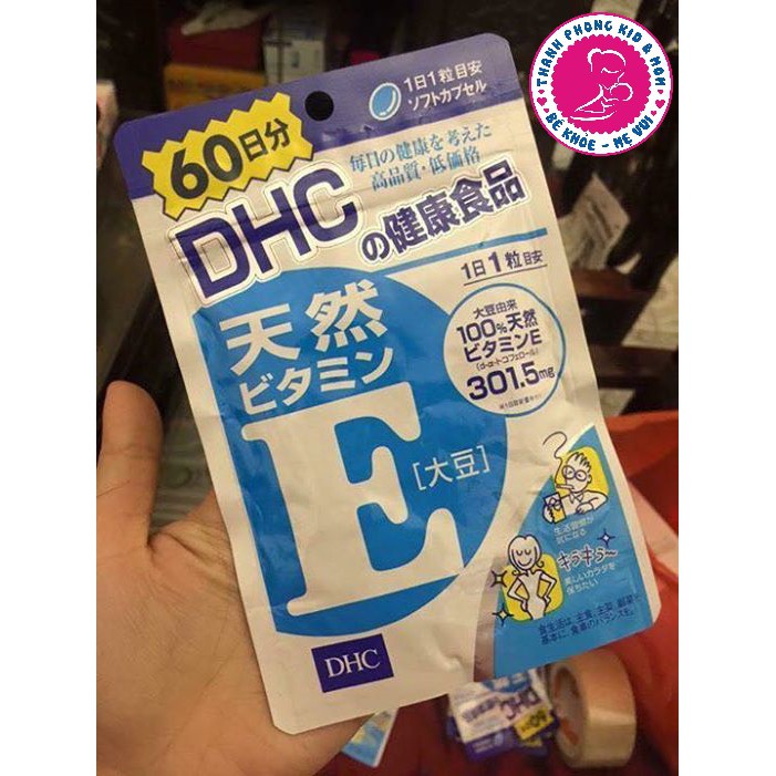 Viên uống DHC bổ sung VITAMIN E ( date 2/2022)