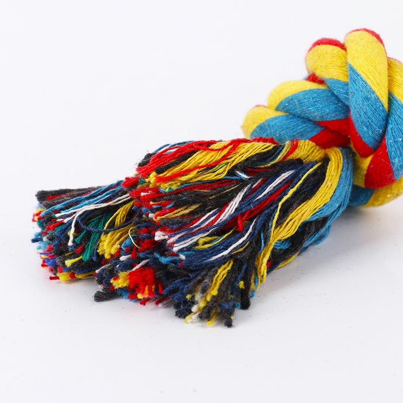 Đồ Chơi GặM HìNh Cục Xương, BằNg Dây Cotton Cho Thú Cưng