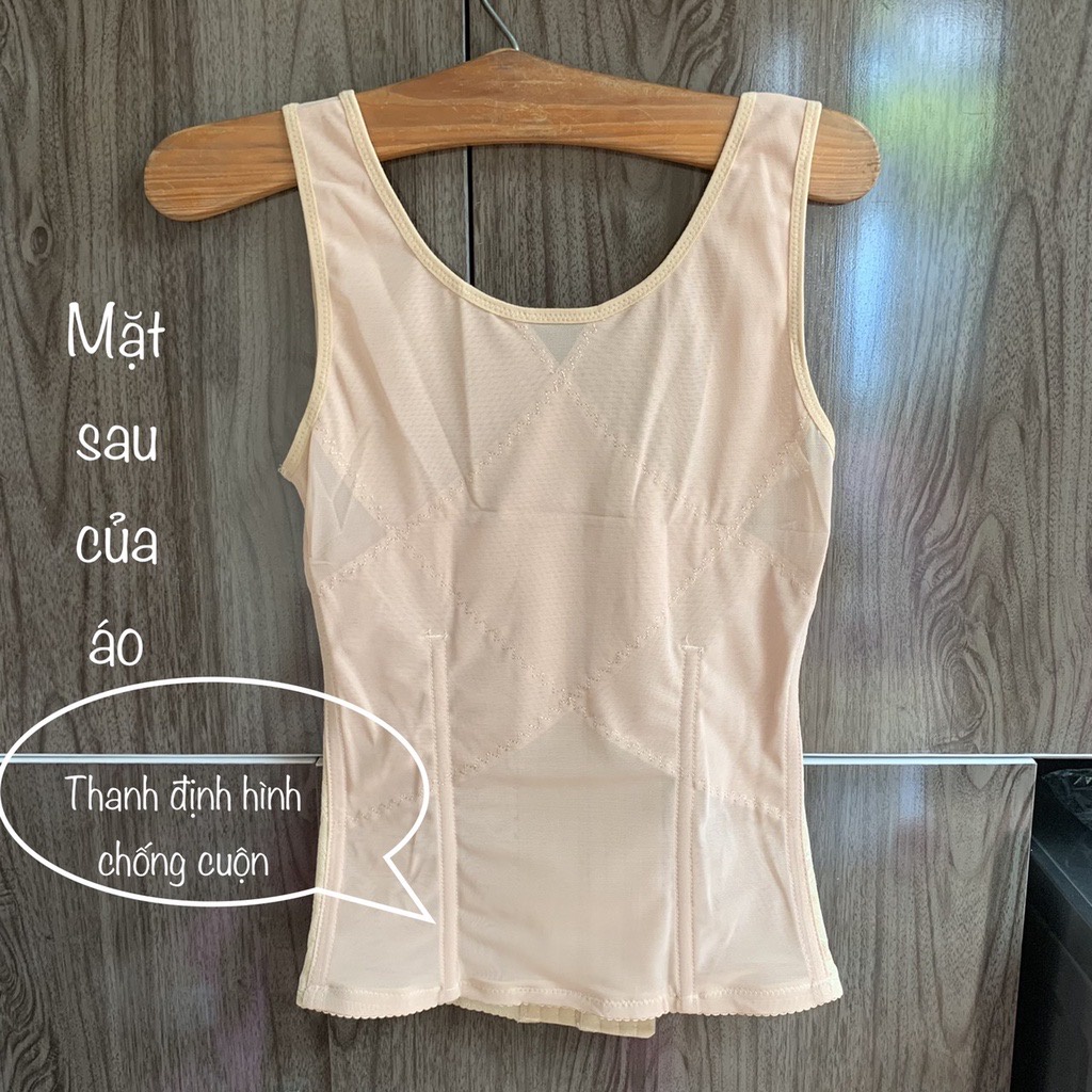Áo gen bụng chất ren ôm tôn dáng, áo gen bụng - uyên vũ shopee