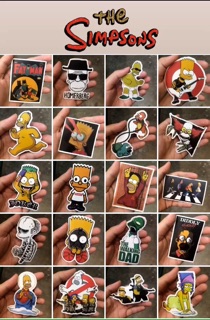 STICKER SIMPSON