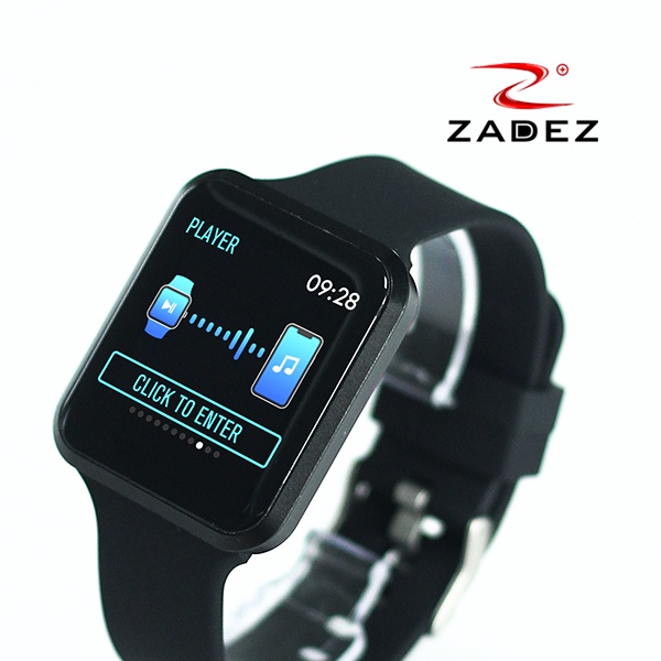 SmartWatch Đồng Hồ Thông Minh ZADEZ Square 2 Kháng Nước IP67, 8 Chế Độ Theo Dõi - Hàng Chính Hãng