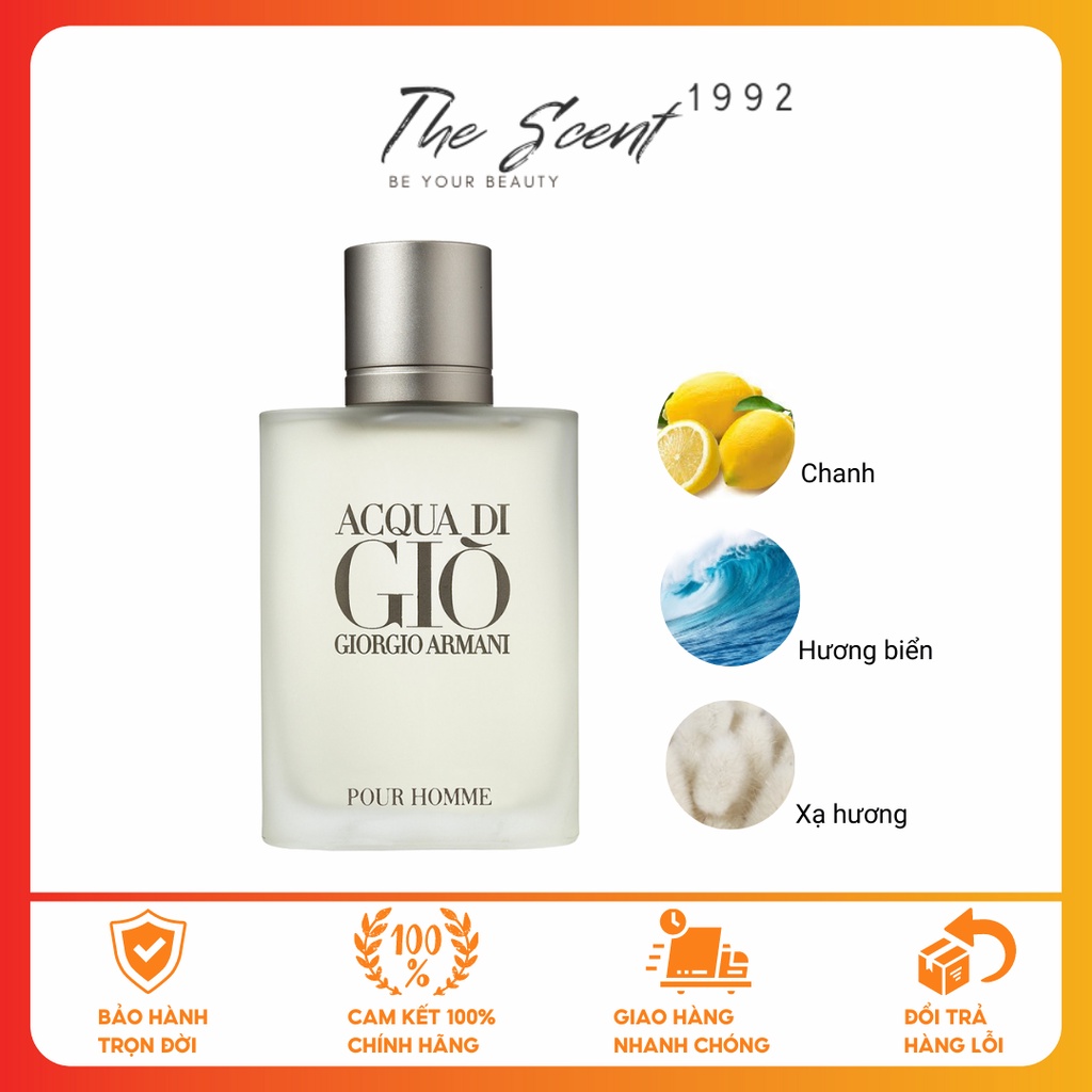 Nước Hoa Nam Giorgio Armani Acqua di Giò Pour Homme EDT 100ml