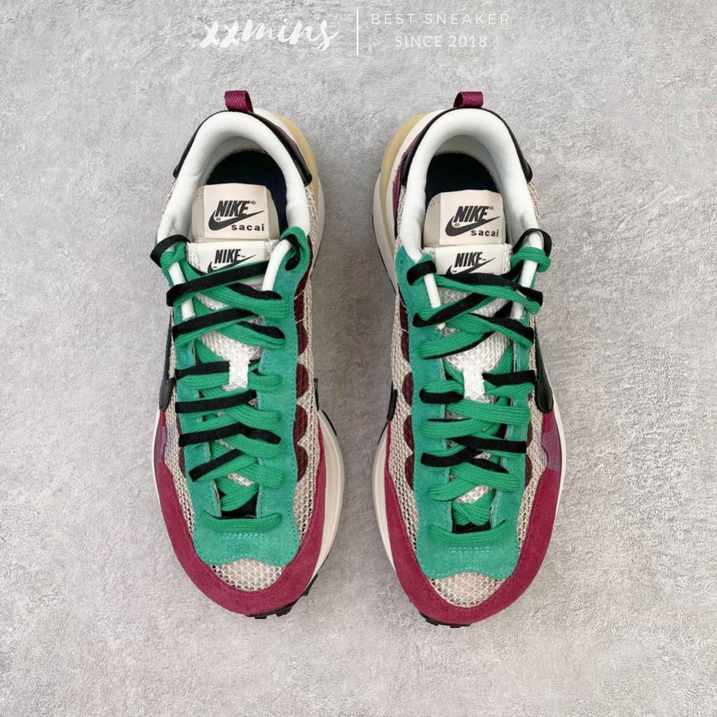 Giày Sacai VaporWaffle 'Black and White'