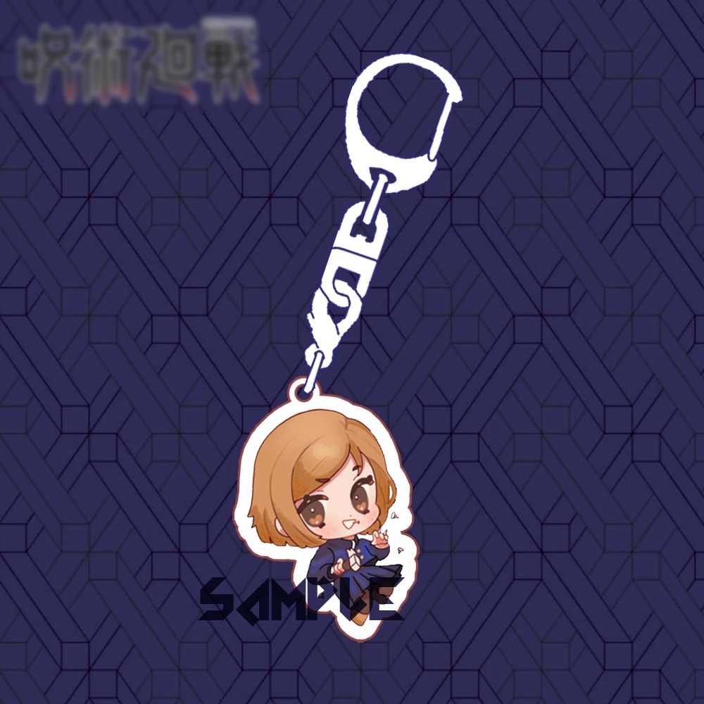 (Mica trong acrylic) Móc khóa anime CHÚ THUẬT HỒI CHIẾN JUJUTSU KAISEN 2 mẫu chibi anime xinh xắn M2