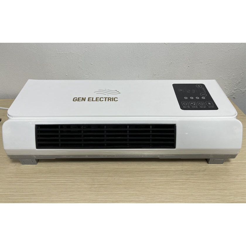 Máy sưởi gốm Gen Electric GH-02, Lọc không khí ION âm, Máy xông hơi nhà tắm 2000W An toàn sức khoẻ, Bảo hành 12 tháng