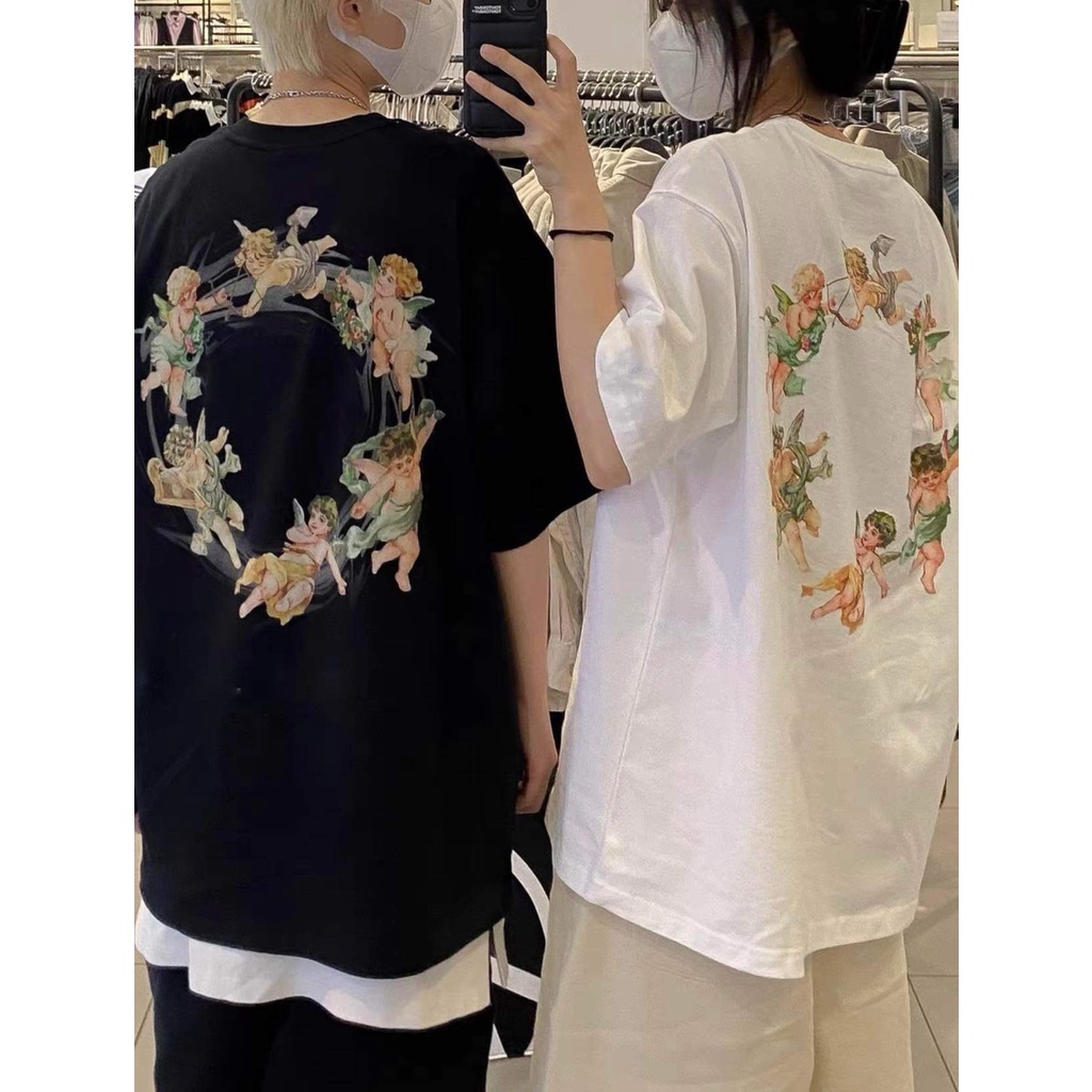 Set Đồ bộ nữ mùa hè chất liệu thun kèm quần đùi kaki Unisex