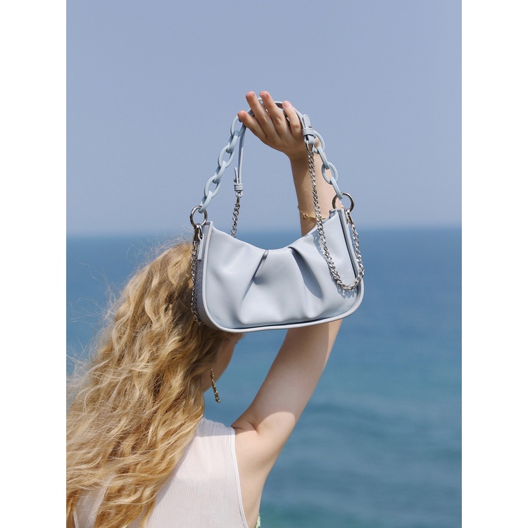 Túi đeo dưới cánh tay IELGY hình đám mây thời trang cho nữ