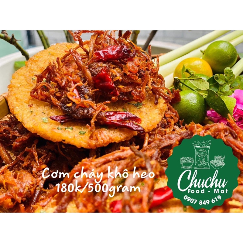 CƠM CHÁY KHÔ HEO