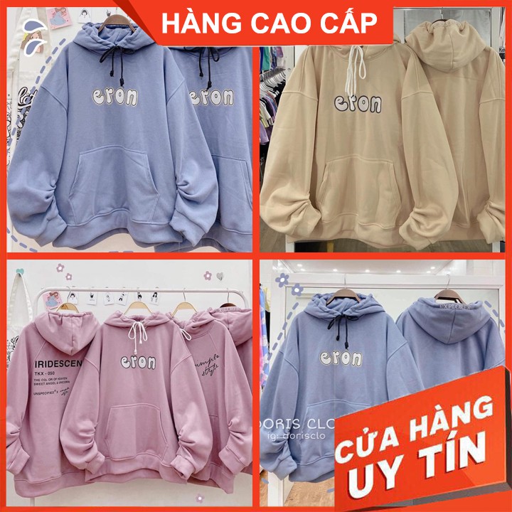 Áo Nỉ Hoodie Nữ Chất Đẹp, Áo Khoác Thun Nỉ Eron