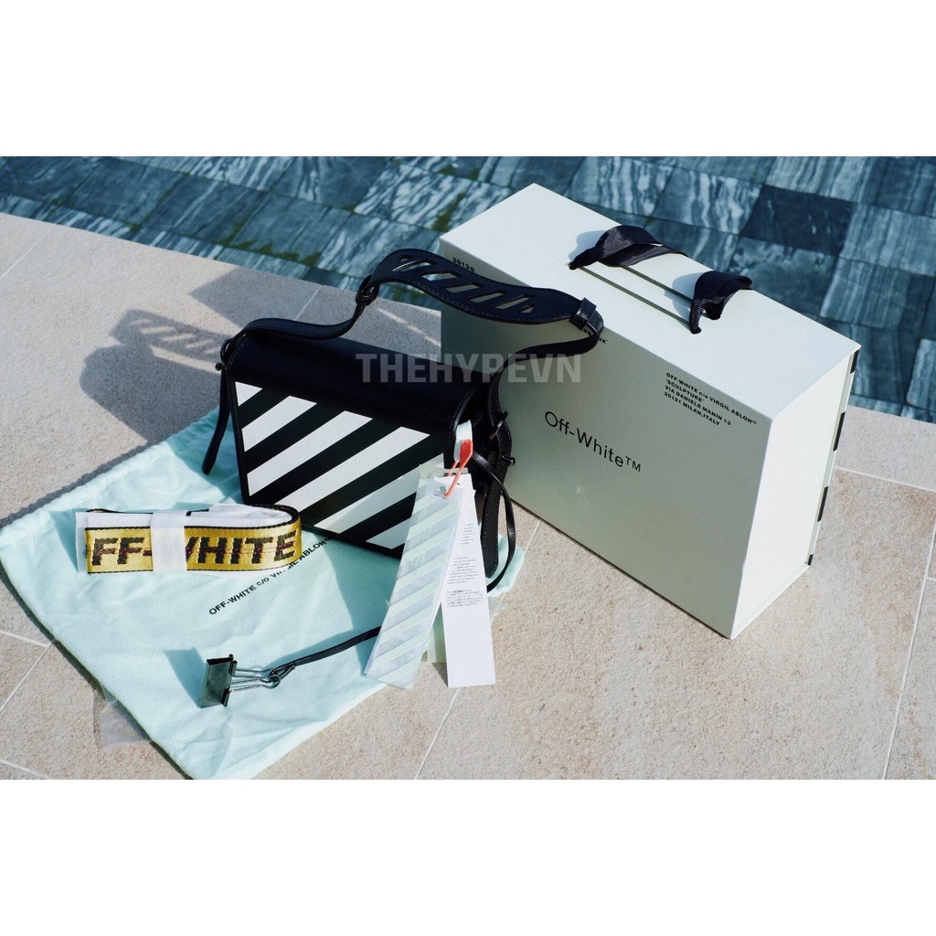 OFF-WHITE BAG - Túi Oblique Stripes size 1.4
