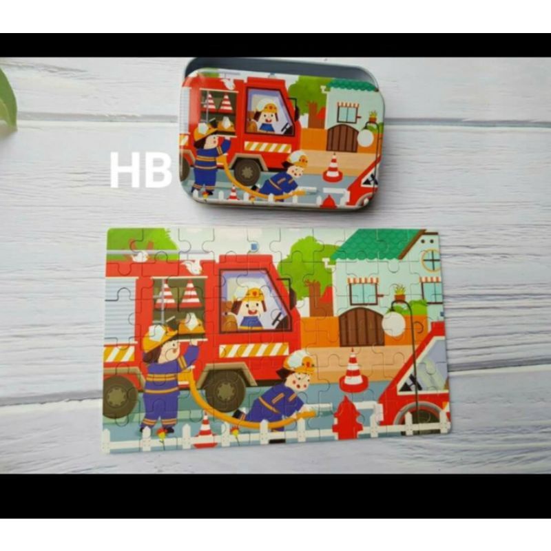 Tranh ghép 60 mảnh hộp thép