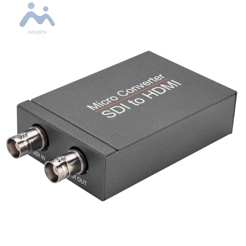 adolphs HD 3G SDI to HDMI-compatible Converter BNC to HDMI-compatible Adapter Audio Auto Format Detection