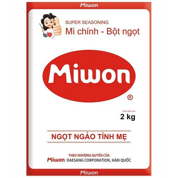 Mỳ chính Miwon 2kg
