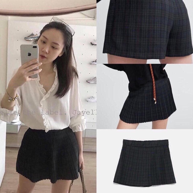 Quần giả váy zara auth