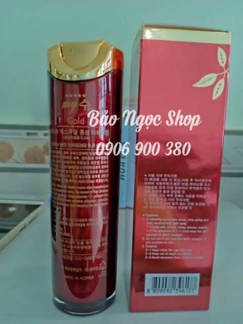 Xả Lỗ (22/01/2022) KEM NỀN TRANG ĐIỂM  NHÂN SÂM ĐỎ MY GOLD - BB CREAM | BigBuy360 - bigbuy360.vn