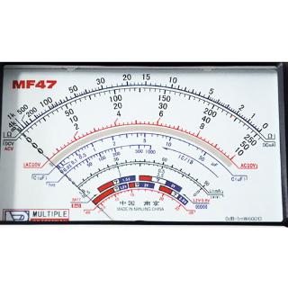 Mechanical Pointer Type Multimeter Measurement AC for DC Ohmmeter MF47/JO411 Tes
