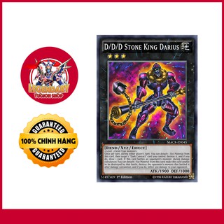 [JP][Thẻ Bài Yugioh Chính Hãng] D/D/D Stone King Darius