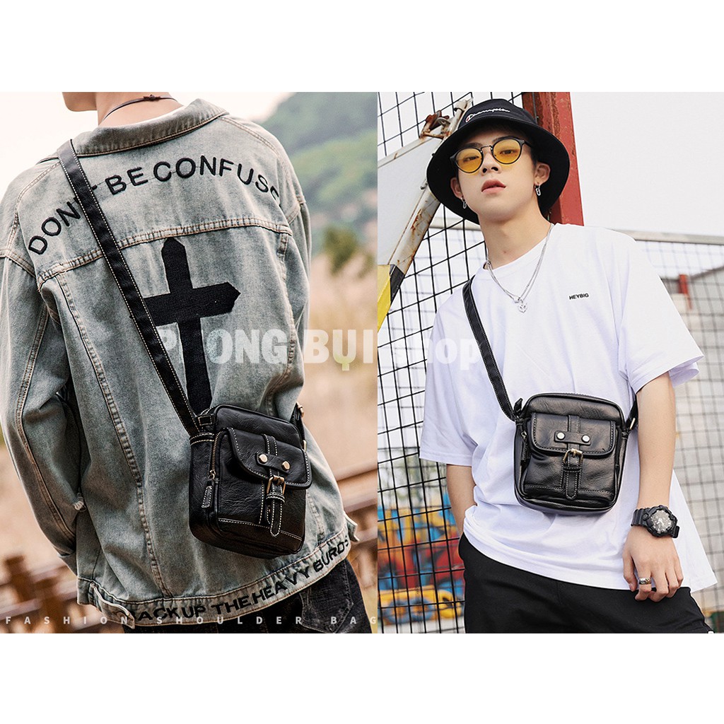 Túi Xách Nam Da Thật Mềm Đẹp Như Túi Đựng Máy Ảnh Rất Sang Dáng Đeo Chéo Trẻ Trung | BigBuy360 - bigbuy360.vn