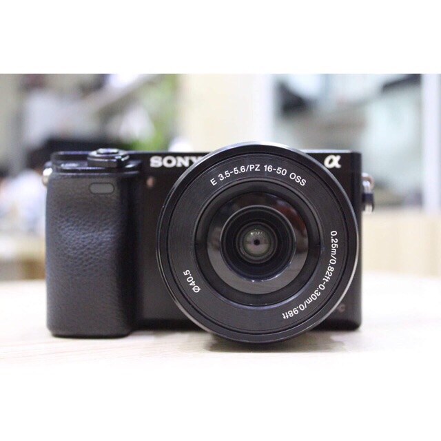 Máy ảnh Sony Alpha 6000 kit 16-50mm ( used- tặng thẻ SD 16gb và túi đựng máy)