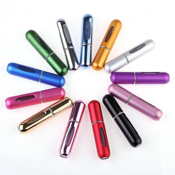 5ML Travel Portable Refillable Perfume Atomizer Bottle Scent Pump Spray Bottle