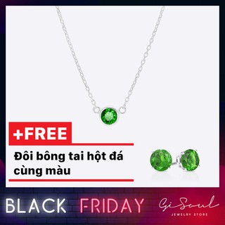 [Tặng HOA TAI] Dây chuyền bạc nữ - Trang sức cao cấp GiSoul