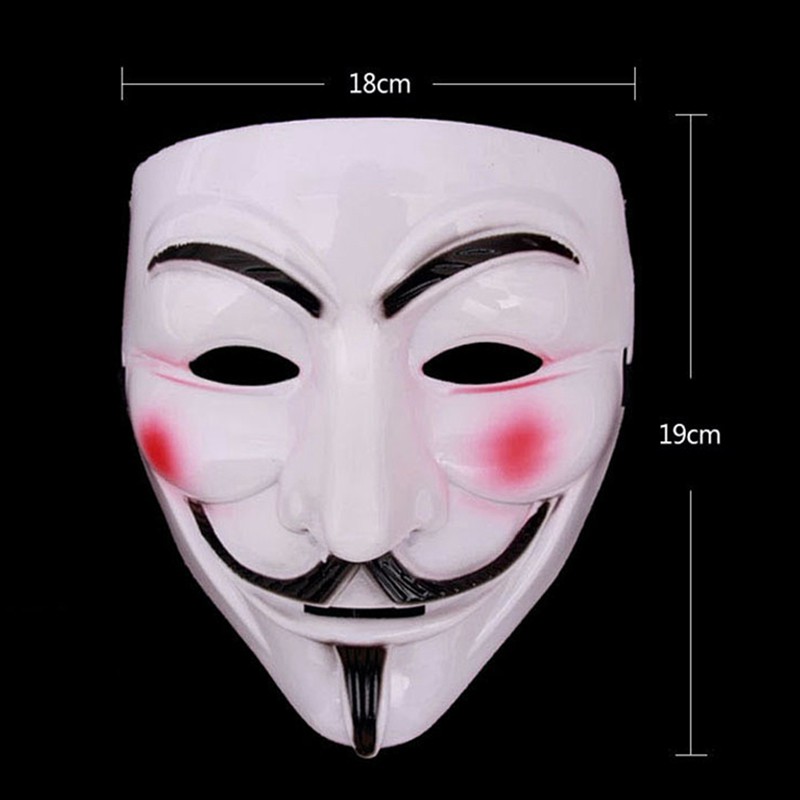 ◇♧Mặt nạ hóa trang nhân vật Hacker V phim Vendetta