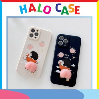 Ốp lưng iphone cạnh vuông shin đào bóp 6/6plus/6s/6splus/7/7plus/8/8plus/x/xs/11/12/pro/max/plus/promax