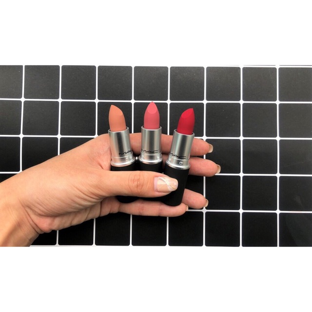 Combo Son MAC Powder Kiss Lipstick | BigBuy360 - bigbuy360.vn