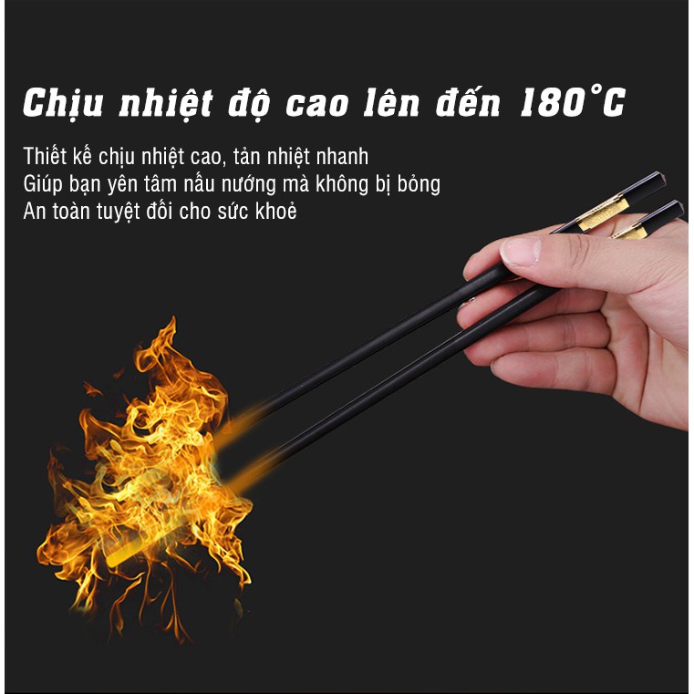 SET 10 ĐÔI ĐŨA MẠ VÀNG CHỐNG MỐC