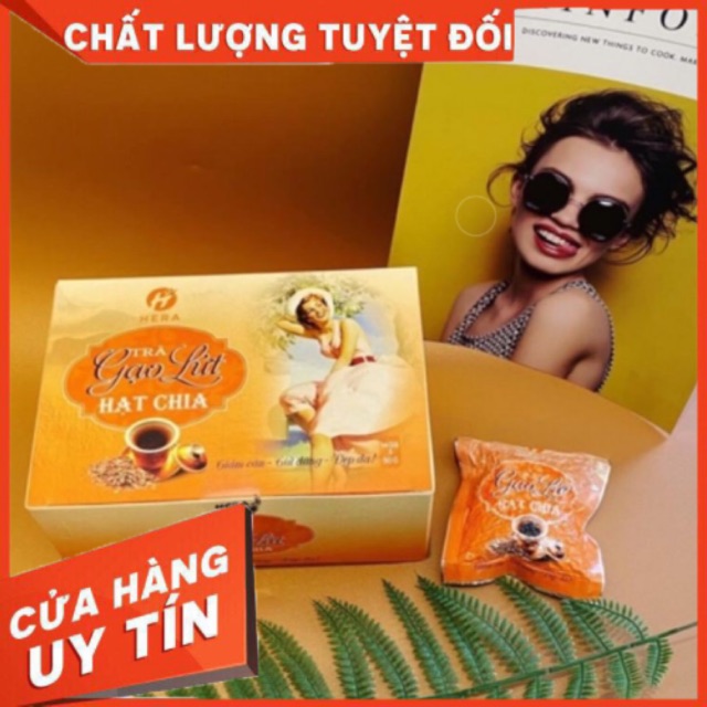 Trà gạo lứt hạt chia hera 🖤 𝑭𝒓𝒆𝒆𝒔𝒉𝒊𝒑❤️[ HÀNG CHUẨN CÔNG TY 100%] tặng thước đo.Trà gạo lứt huyết rồng hạt chia | BigBuy360 - bigbuy360.vn