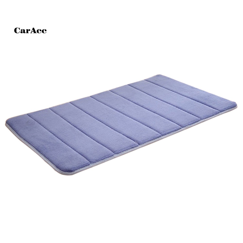 CARA_Thick Memory Foam Spa Bathroom Shower Mat Carpet Non-slip Rug Non-slip Floormat
