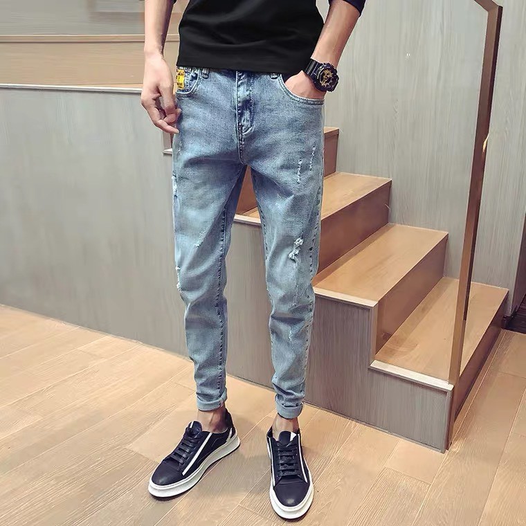 Quần Jean Nam - Quần Bò Nam co dãn ôm form tôn dáng chuẩn, quần jean thời trang cao cấp nam Muradfashion mẫu NT512 | BigBuy360 - bigbuy360.vn
