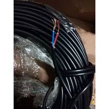 Dây điện thả đèn (100 mét) màu đen 0.5mm2 ( dùng cho đèn thả trang trí) Chất liệu dây Đồng 100%