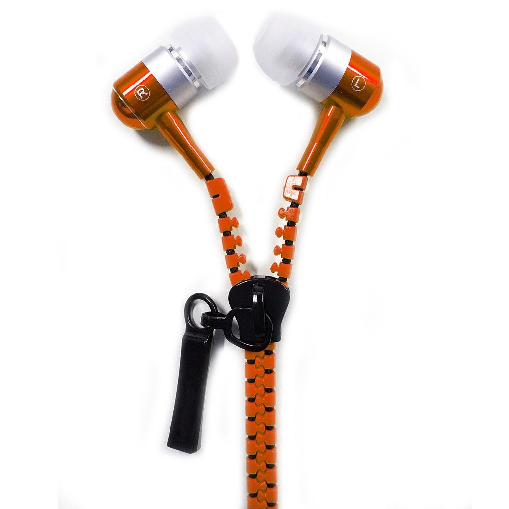 Tai nghe nhét tai Zipper (Cam)