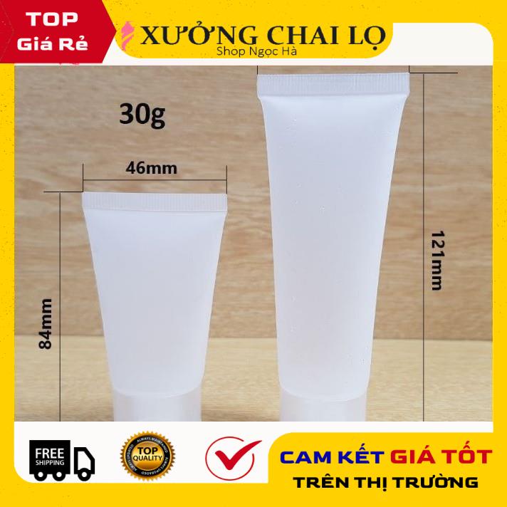 Tuýp Chiết Mỹ Phẩm ❤ GIÁ RẺ NHẤT ❤ Tuýp nhựa (tube) 5g,10g,20g,30g,50g,70g,100g,150g,250g chiết mỹ phẩm