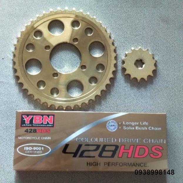 Bộ Nhông xích đĩa FX125, FX,FX 125 ...-NTS