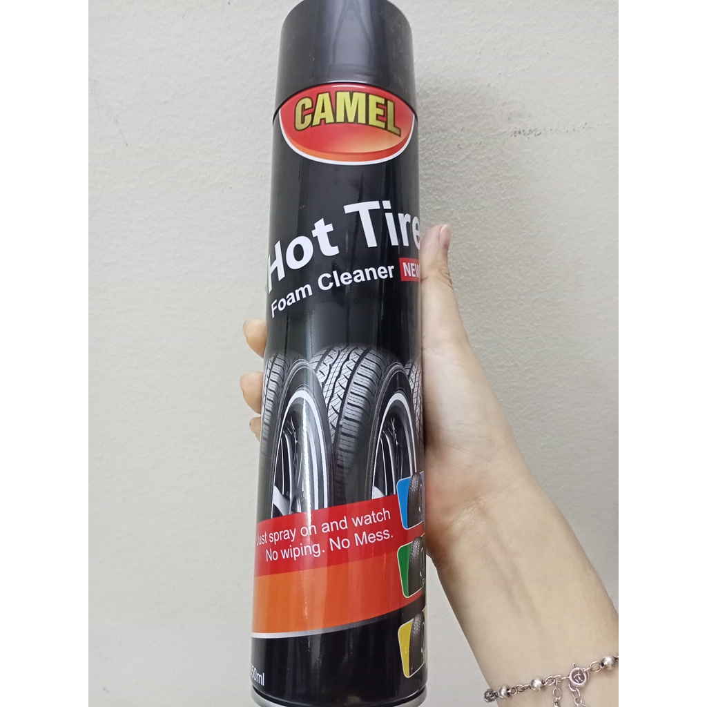Bình xịt bóng lốp Tinifilag- Tyre Shine - Camel Hot tire