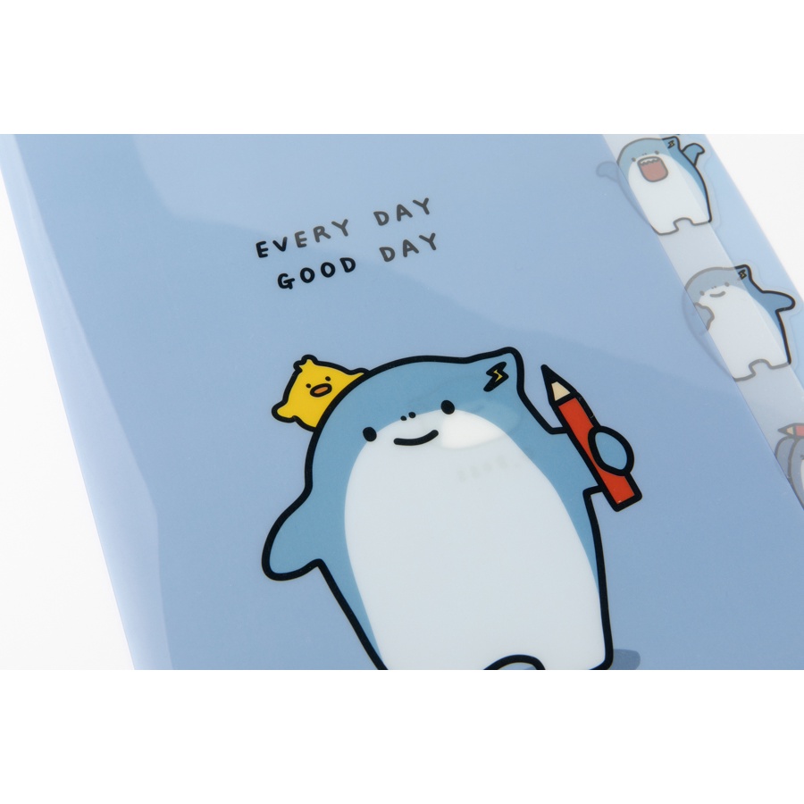 Bìa Đựng Tài Liệu ARTBOX Hàn Quốc Họa Tiết Nhân Vật Boss Đáng Yêu 5 Ngăn Tiện Lợi