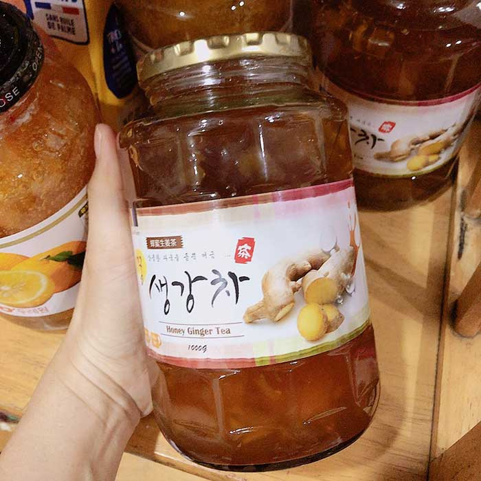 {HSD 04/22} Trà gừng mật ong Dooraewon Honey Ginger Tea Hàn Quốc hủ 1kg