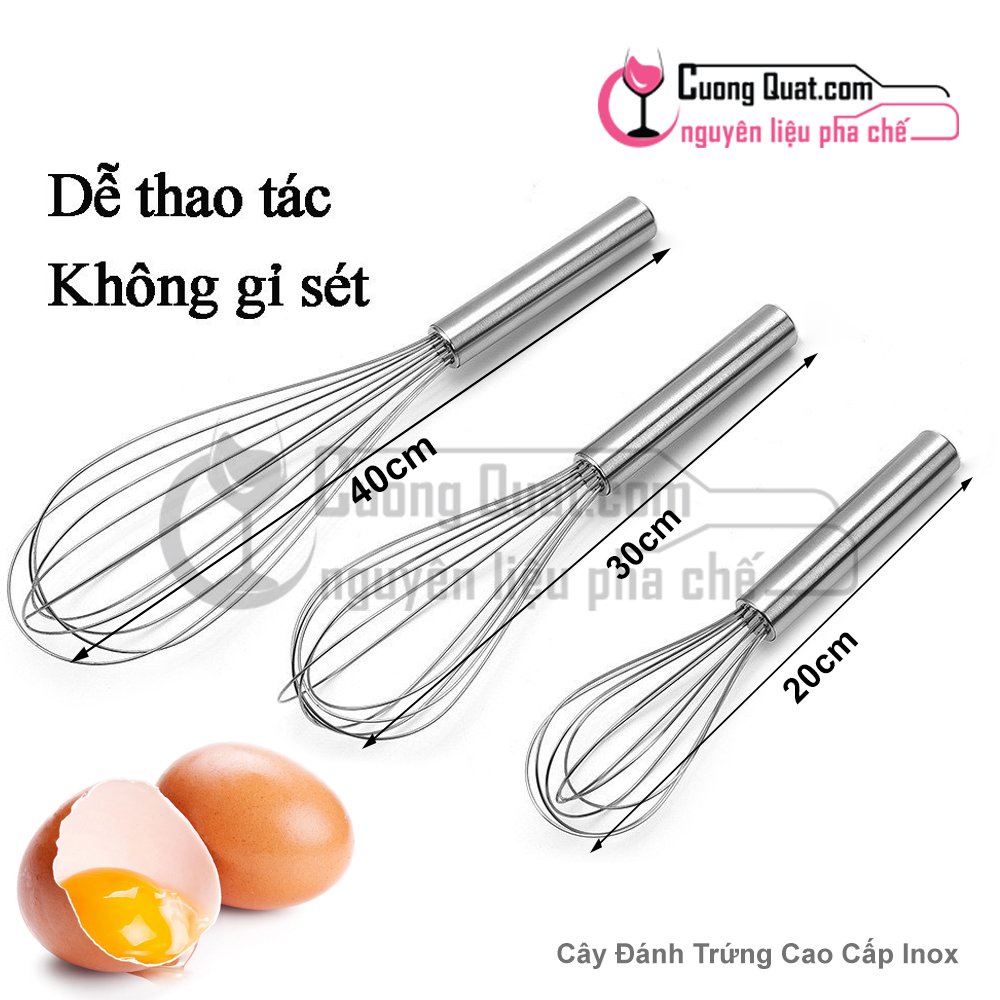 Cây Đánh Trứng Cao Cấp INOX (Phới Lồng)