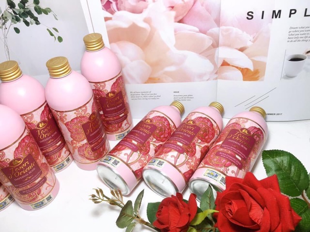 Sữa Tắm Nước Hoa Tesori hương hoa hồng