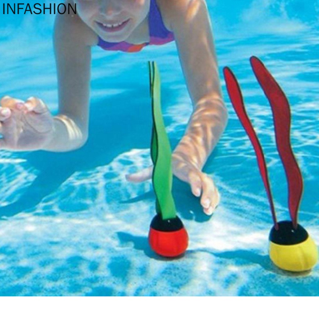 Set 3 Cỏ Biển Nhiều Màu Sắc Đồ Chơi Dưới Nước Cho Bé