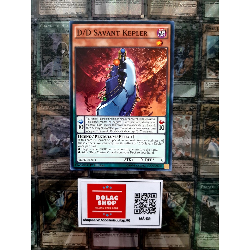 THẺ BÀI YUGIOH PEN D/D Savant Kepler - Common