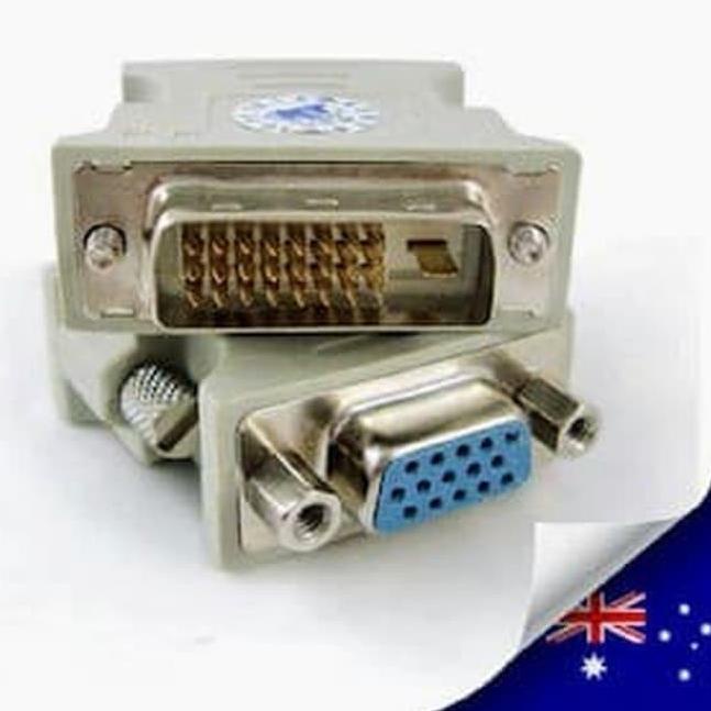Mới Đầu Chuyển Đổi DVI D 24 + 1 Sang VGA 15pin